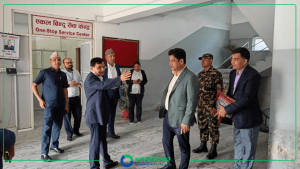मन्त्री भण्डारीद्वारा उद्योग परिसरको छड्के अनुगमन