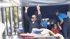 पोखरामा प्रधानमन्त्रीलाई कालोझण्डा !