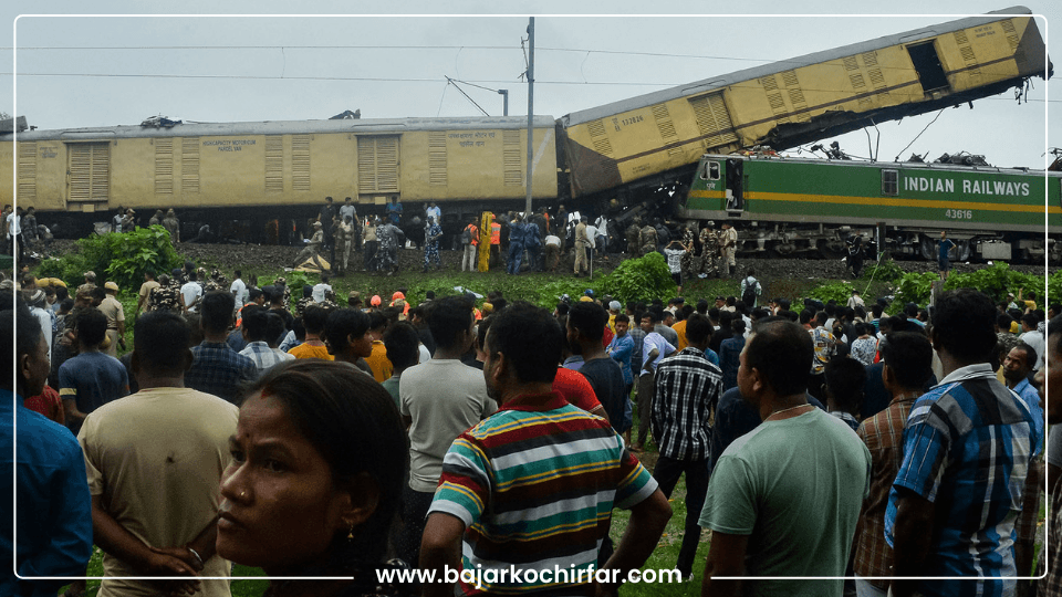 दार्जिलिङमा रेल दुर्घटना: मृत्यु हुनेको संख्या १५ पुग्यो