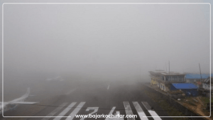 लुक्लामा दश दिनदेखि हवाई उडान ठप्प, पर्यटक मर्कामा
