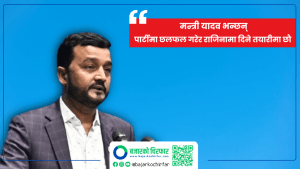 मन्त्री यादव भन्छन् पार्टीमा छलफल गरेर राजिनामा दिने तयारीमा छौ