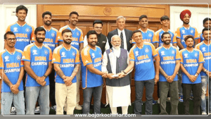विश्वकप विजेता भारतीय क्रिकेट टिमसँग प्रधानमन्त्री मोदीको भेट