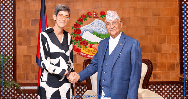 नेपालमा वैदेशिक लगानी बढाएर सहयोग गर्न स्वीस राजदूतलाई प्रधानमन्त्रीको आग्रह