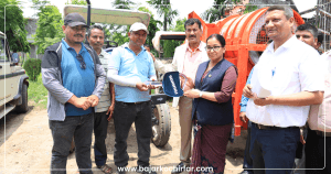 भरतपुर महानगरले वितरण गर्यो एक करोड अनुदानको कृषि उपकरण