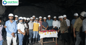 राहुघाट जलविद्युत् आयोजना सुरुङको ‘ब्रेक थ्रु’ सम्पन्न