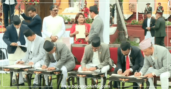 यि हुन ओली क्याबिनेटका २१ मन्त्रीहरु