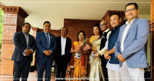 परराष्ट्रमन्त्री राणासँग एनआरएनए पदाधिकारीको भेटवार्ता