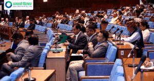 प्रतिनिधिसभाको बैठकमा प्रधानमन्त्रीलाई राजीनामा दिएर मार्गप्रशस्त गर्न आग्रह