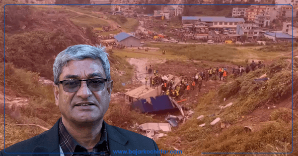 गृहमन्त्री लेखक पुगे विमान दुर्घटनास्थलमा, उद्धार कार्य जारी