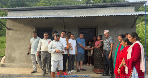 स्याङ्जामा विपन्न परिवारलाई नगरपालिकाको घर उपहार