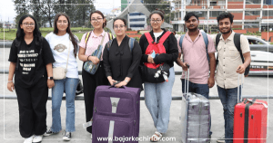 बङ्गलादेशमा असुरक्षित भएका नेपाली विद्यार्थी काठमाडौँ फर्किए