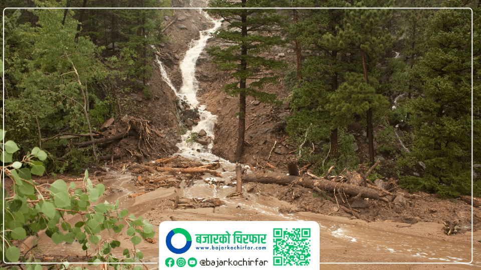 खोटाङका ८५ घर बाढी र ४ सय ३९ घर पहिरोको उच्च जोखिममा