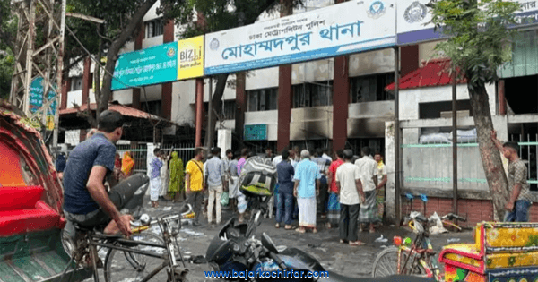 बंगलादेशमा रोकिएन लुटपाट, कैयौं प्रहरी चौकीमा आगलागी
