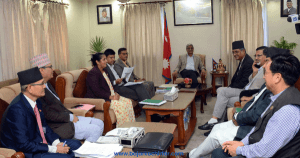 संक्रमणकालीन न्यायसम्बन्धि कार्यदलको बैठक सिंहदरबारमा सुरु