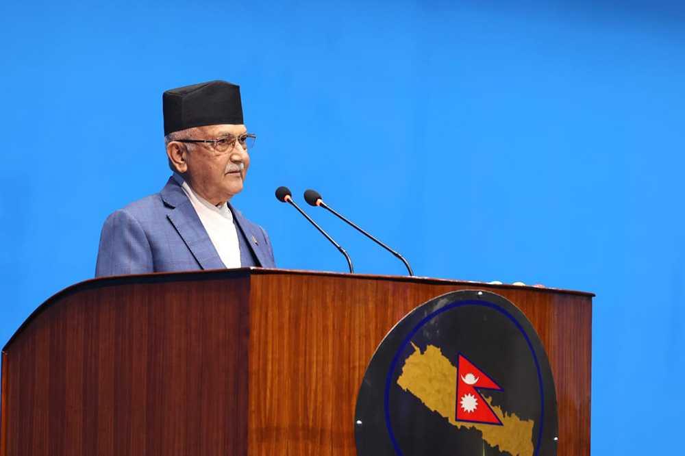 प्रधानमन्त्री ओलीले भने, “जनताले औंलो ठड्याउने ठाउँ नदिनेगरि काम गर्छौं”