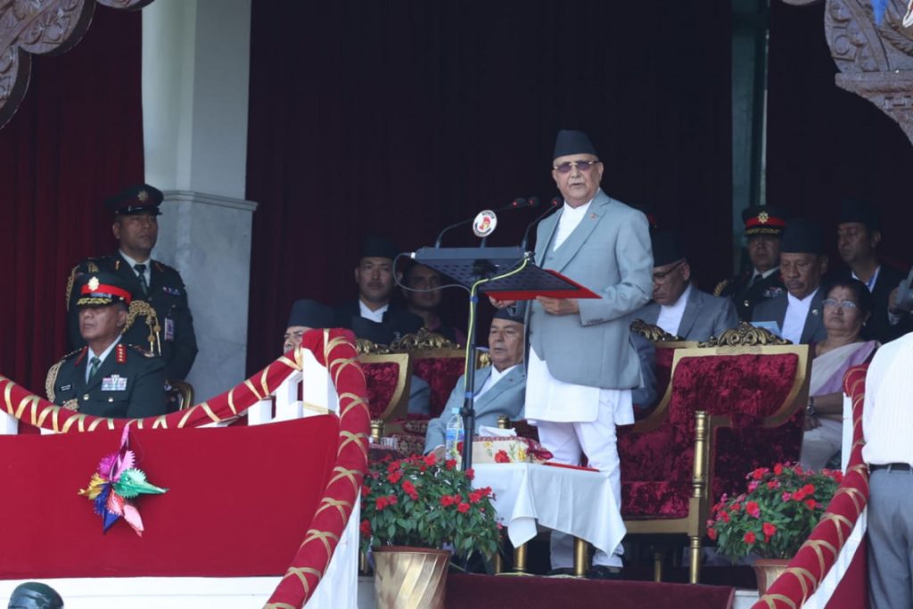 “युवा पुस्तासँग भएको ऊर्जा, हुटहुटी र सपनाको सही उपयोग हुनुपर्छ”- प्रधानमन्त्री ओली