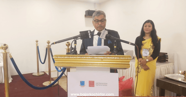 भूकम्प र कोभिडपछि खस्किएको अर्थतन्त्रमा सुधार भएको छ : गभर्नर अधिकारी