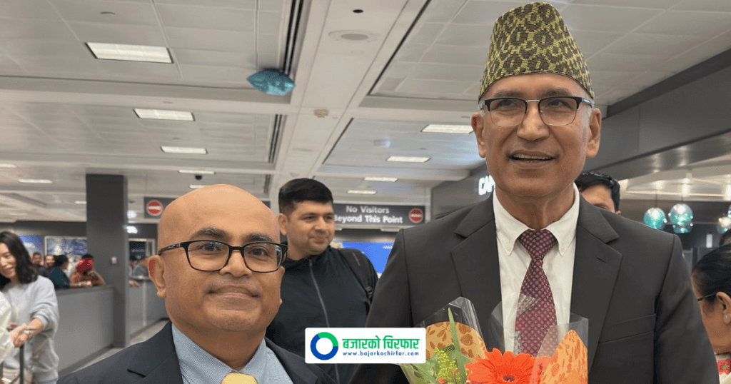 अर्थमन्त्री पौडेलले अमेरिकामा उद्यमीहरूसँग आर्थिक सहकार्यका विषयमा छलफल गर्दै