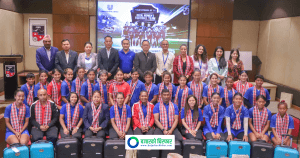नेपाली महिला फुटबल टोलीलाई युनिलिभरको सहयोग