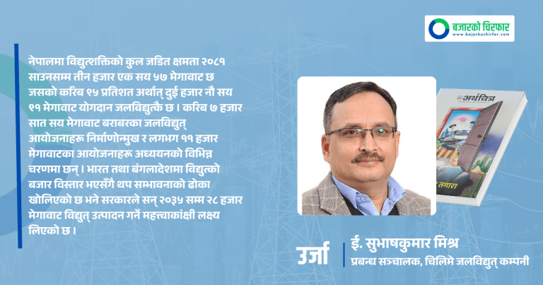 जलविद्युत् विकाससँग गाँसिएका केही पक्ष