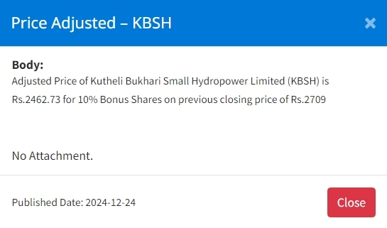 Screenshot 24 12 2024 155351 www.nepalstock.com .np https://bajarkochirfar.com/price-adjustment-in-four-companies-bonus-shares-at-what-price-will-trading-open-now | %tags