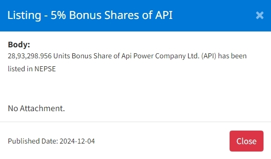 Screenshot 4 12 2024 15752 www.nepalstock.com .np https://bajarkochirfar.com/bonus-shares-of-three-companies-listed-on-nepse | %tags