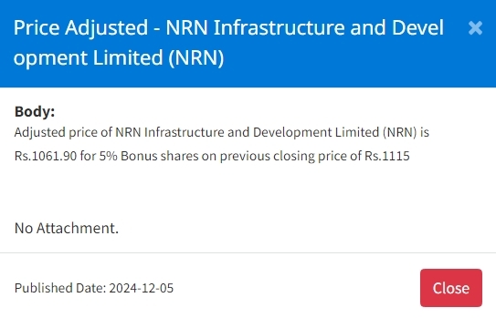 Screenshot 5 12 2024 17650 www.nepalstock.com .np https://bajarkochirfar.com/price-adjustment-for-bonus-shares-of-two-companies-what-will-be-the-new-trading-price | %tags