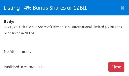 Screenshot 1 1 2025 164552 www.nepalstock.com .np https://bajarkochirfar.com/two-companies-have-listed-bonus-shares-on-the-nepal-stock-exchange | %tags