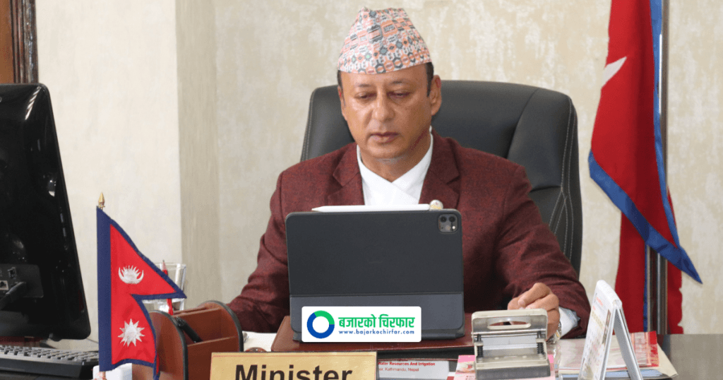 ऊर्जामन्त्री खड्का भन्छन्, “गरिब तथा विपन्न नागरिकका लागी जलविद्युतमा ५ लाख रुपैयाँसम्म सेयरको व्यवस्था गर्दैछौँ”