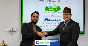 जस्मिन पेन्ट्सले आईपीओ निष्काशन गर्ने, बिक्री प्रबन्धकमा सानिमा क्यापिटल नियुक्त