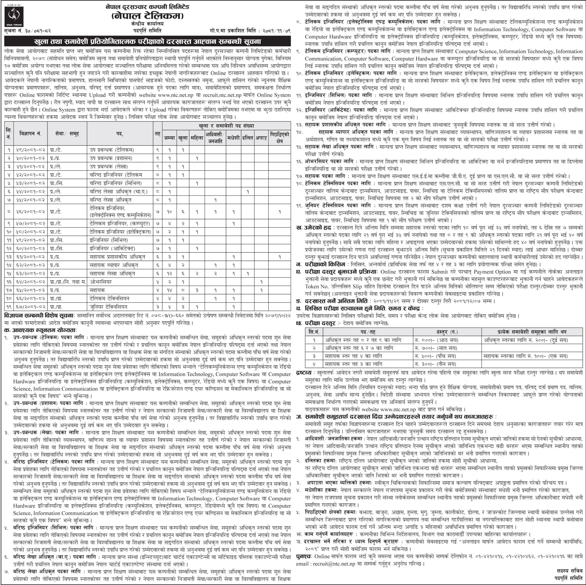 NTC Job 2048x2046 1 | नेपाल टेलिकमले ठुलो संख्यामा कर्मचारी माग्यो, आवेदन कसरी दिने ? | BAJARKO CHIRFAR https://bajarkochirfar.com/nepal-telecom-has-asked-for-a-large-number-of-employees-how-to-apply NTC Job 2048x2046 1 https://bajarkochirfar.com/nepal-telecom-has-asked-for-a-large-number-of-employees-how-to-apply | %tags