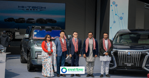 अत्याधुनिक विद्युतीय सवारी साधनको प्रदर्शनी,’बीवाईडी हाई–टेक विक २०२५ नेपालमा सुरु’