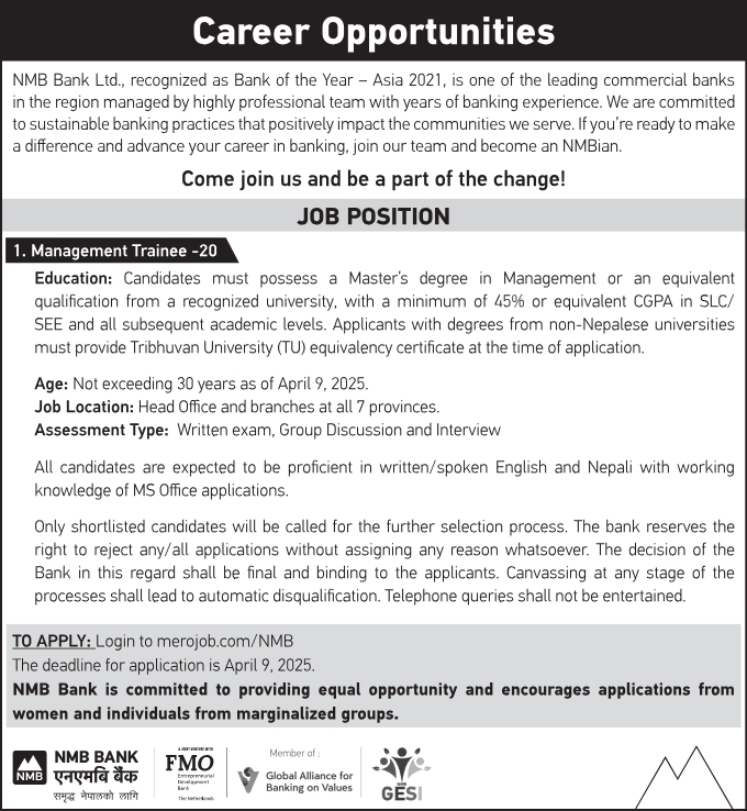 486533049 1077999084359451 2945919424395820125 n https://bajarkochirfar.com/nmb-bank-opens-job-openings-in-all-seven-provinces-those-trying-to-hire-resource-workers-will-be-automatically-disqualified | %tags
