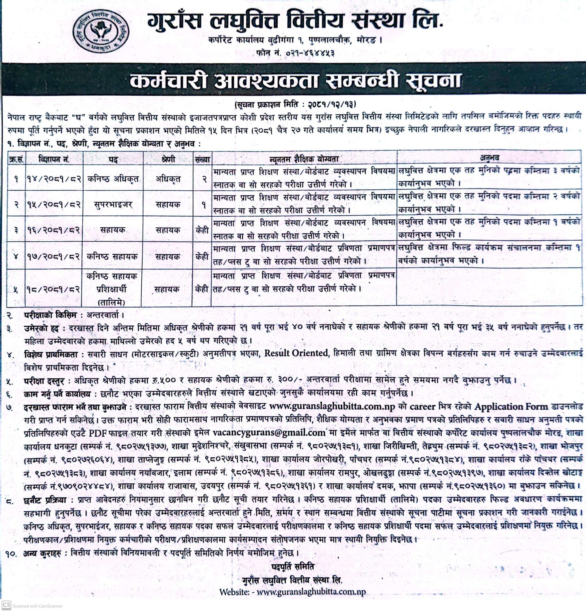 CamScanner 03 26 2025 07.44 1961x2048 1 https://bajarkochirfar.com/gurans-microfinance-offers-job-opportunities-to-plus-two-passers-seeks-employees-in-various-positions | %tags