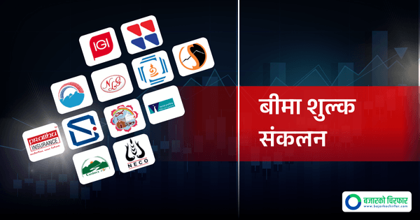 निर्जीवन बीमा कम्पनीहरूको बीमा शुल्क संकलन  २८ अर्ब नाघ्यो, कसले कति संकलन गरे?