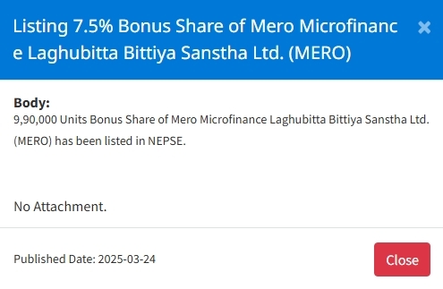 Screenshot 24 3 2025 152025 www.nepalstock.com https://bajarkochirfar.com/bonus-shares-of-two-companies-listed-on-nepse-when-can-they-be-traded | %tags