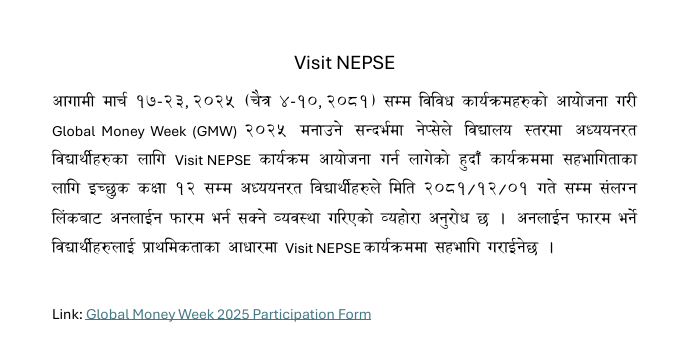 download 6 https://bajarkochirfar.com/nepse-is-organizing-a-visit-nepse-program-for-students-how-to-participate | %tags