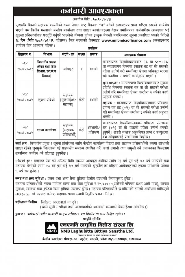 490786330 1076624321170023 8257352641424619271 n https://bajarkochirfar.com/job-openings-at-nmb-microfinance-for-2-pass-holders-how-much-is-the-salary | %tags