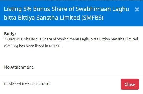 Screenshot 31 7 2025 153649 www.nepalstock.com https://bajarkochirfar.com/73000-bonus-shares-of-a-microfinance-company-listed-on-nepse-when-can-they-be-traded | %tags