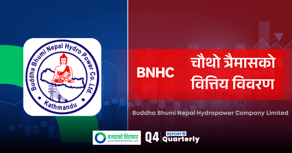 विद्युत आम्दानी घट्दा बुद्धभुमि नेपाल हाइड्रोपावरको घाटा बढ्यो, कति पुग्यो प्रतिसेयर आम्दानी ?
