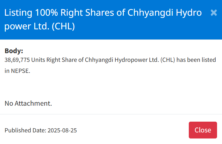 Screenshot 2025 08 25 194404 https://bajarkochirfar.com/rights-shares-of-a-hydropower-company-listed-on-nepse-when-can-they-be-traded | %tags