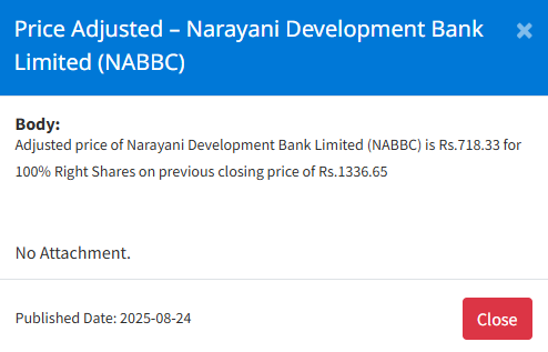 download 14 https://bajarkochirfar.com/price-adjustment-in-narayani-development-banks-right-shares-at-what-price-will-trading-open-now | %tags