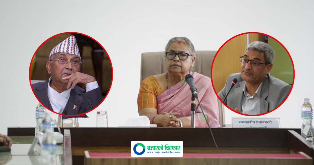 ओली र लेखकलाई पक्राउ गर्ने तयारीमा सरकार, मध्यरातमा छलफल- प्रहरीले माग्यो लिखित आदेश