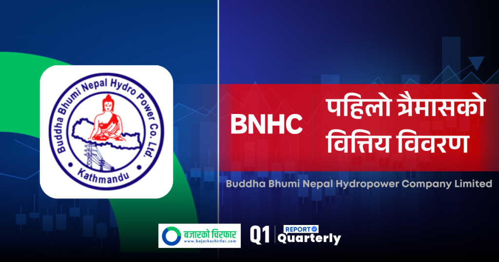 गत वर्ष १ करोड १३ लाख घाटामा रहेको बुद्धभुमी नेपाल हाईड्रोपावर नाफामा, कति कमायो नाफा ? 