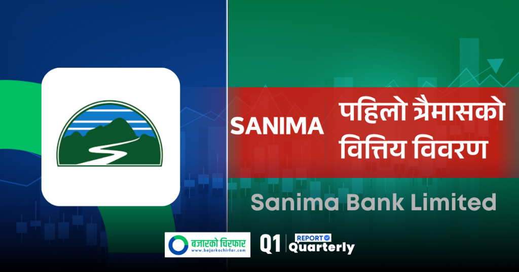 सानिमा बैंकको नाफा बढ्यो, खराब कर्जा नियन्त्रणमा