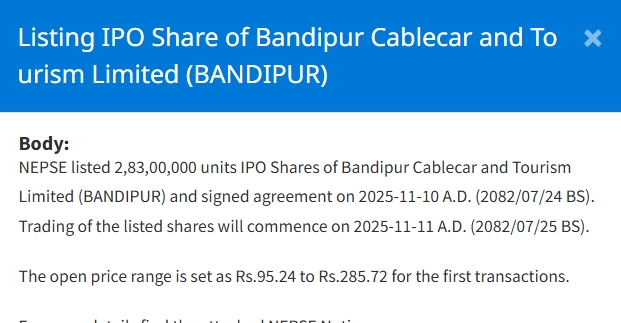 Screenshot 10 11 2025 143619 nepalstock.com https://bajarkochirfar.com/ipos-of-two-companies-listed-on-nepse-which-one-has-the-opening-range-set | %tags