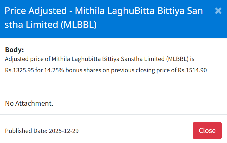 Screenshot 2025 12 29 153809 https://bajarkochirfar.com/price-adjustment-in-bonus-shares-of-4-microfinance-companies-on-nepse-at-what-price-will-trading-now-open | %tags