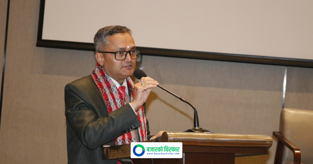 बैंकिङ क्षेत्रलाई सुरक्षित बनाउँदै लगानी बढाइ भारत र चीनसँगका व्यापार योजना समेटिनुपर्छ : सचिव उपाध्याय
