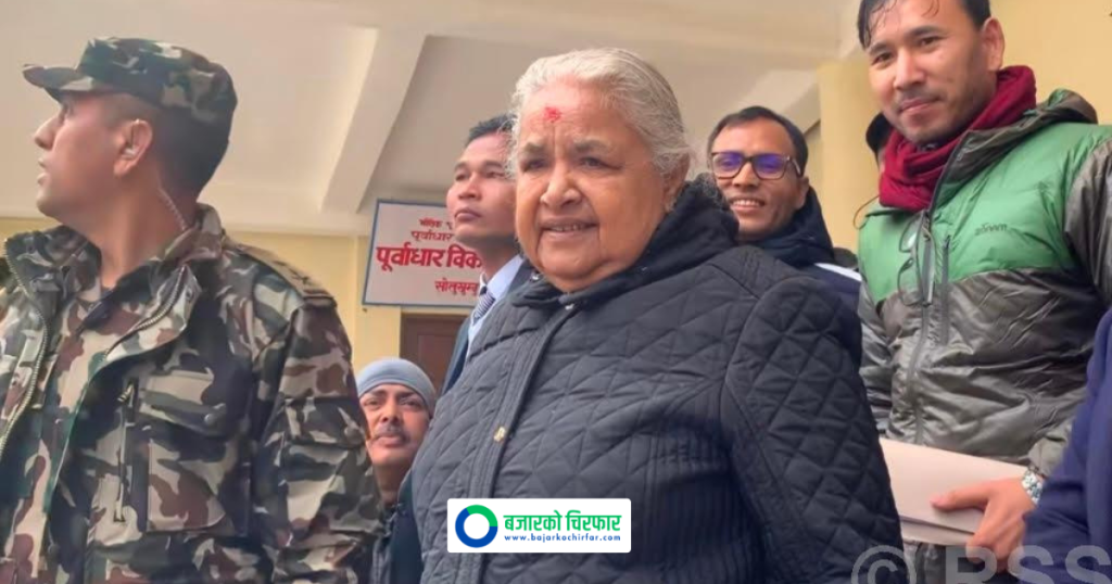 हिमाली जिल्ला पुगेर प्रधानमन्त्री कार्कीले भनिन्, “फागुन २१ गते नै निर्वाचन सम्भव छ”
