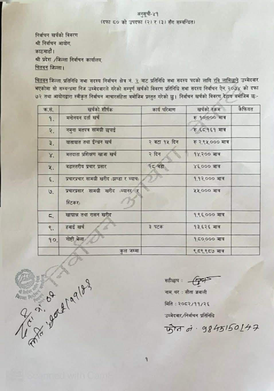 647860847 1473933771133892 4742258092365371890 n https://bajarkochirfar.com/ravi-lamichhane-has-made-his-election-expenses-public-how-much-was-spent-on-what | %tags